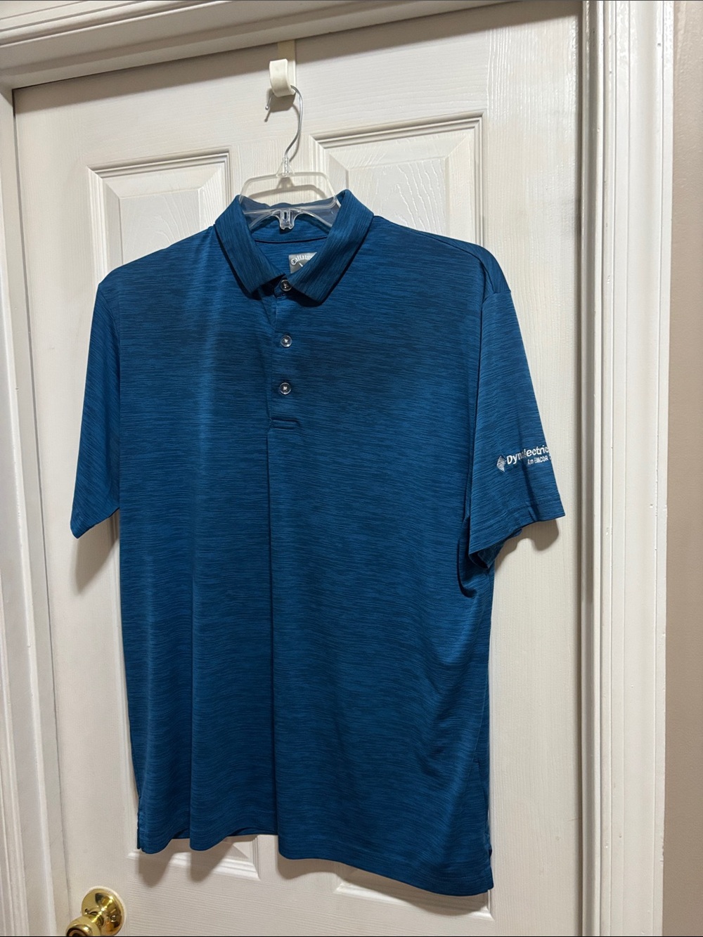 Callaway Men's Teal-Blue Performance Polo